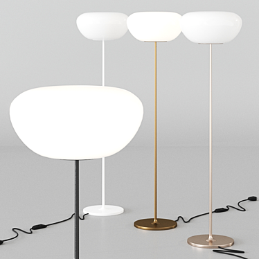 Sleek Italian Lumi F07 Floor Lamp 3D model image 1 