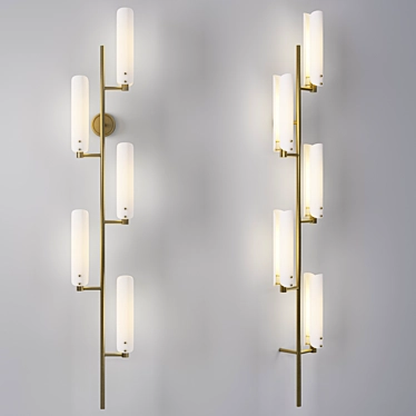 Jonathan Browning Platiere Sconce 3D model image 1 