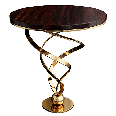 Radiant Sun Side Table 3D model image 1 