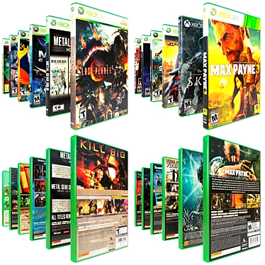 Xbox 360 Games Bundle: Vol. 2 3D model image 1 