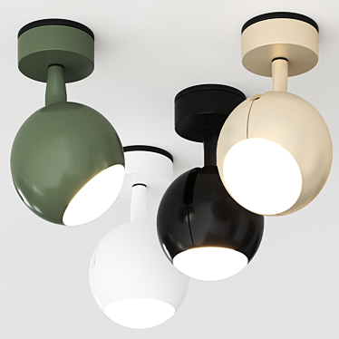 Modern Minimalist Bo-La 6550 - Milán Iluminación Ceiling Light 3D model image 1 