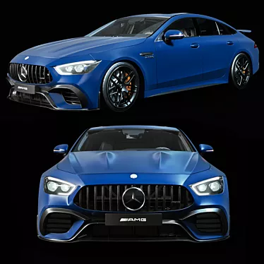 Luxury Mercedes-AMG GT 63 S 3D model image 1 