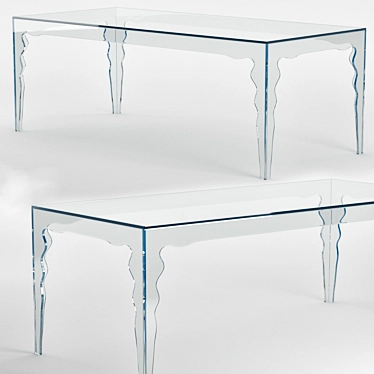 JABOT Table: Sleek Elegance for Stylish Spaces 3D model image 1 