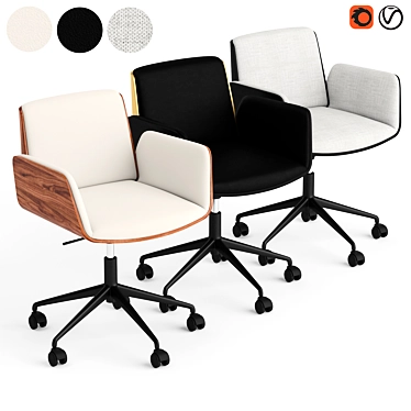 ErgoGlide Office Chair 3D model image 1 