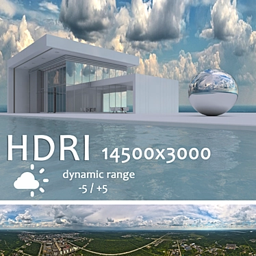 Title: Aerial HDRI for Stunning Illumination 3D model image 1 