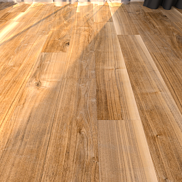 Yurtbay Pine Oak 20x120: Stunning Multi-Texture Parquet 3D model image 1 