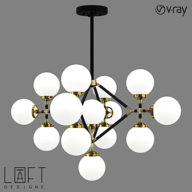 Suspended Loft Light - 4733 Model 3D model image 1 