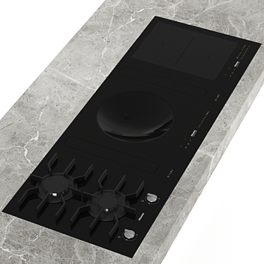 Miele SmartLine: Customizable Induction Hob 3D model image 1 