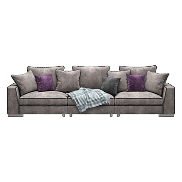 Elegant Armand Sofa - Timeless Comfort 3D model image 1 