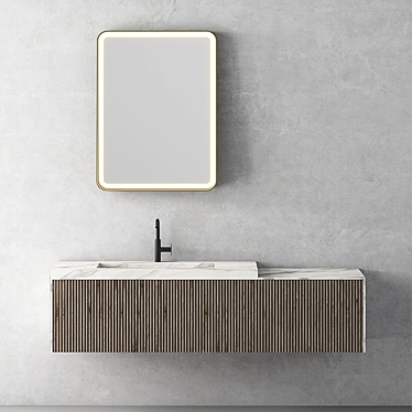 Sleek Vanity Combo | No. 107 3D model image 1 