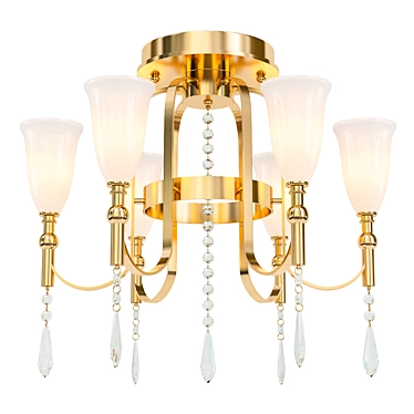 Newport 4800 Ceiling Chandelier 3D model image 1 