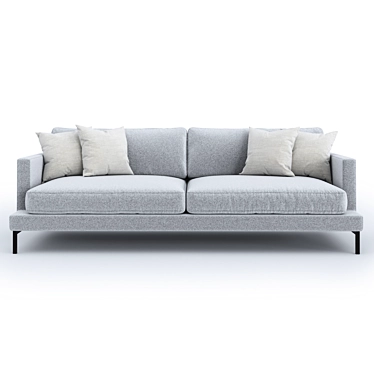 Sleek Slettvoll Elliot Sofa Set 3D model image 1 