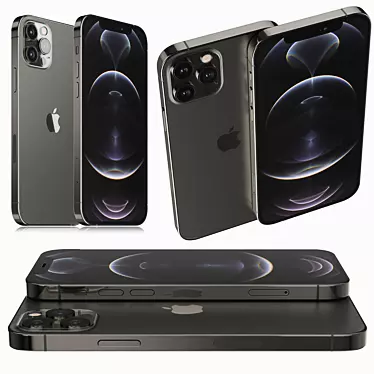 High-Performance iPhone 12 Pro 3D model image 1 