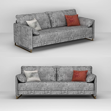 Fabric Sofa- Gray