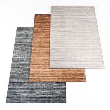 Texture Variety Rugs 3D model image 1 