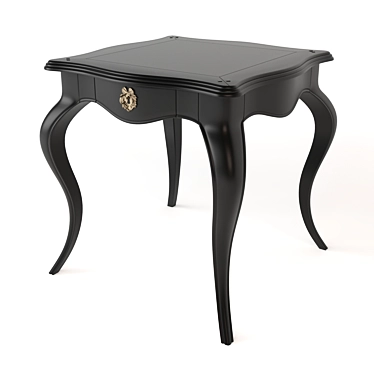 Montigny Square Side Table M821 3D model image 1 