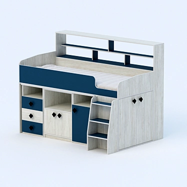 Loft bed "Kid 5"