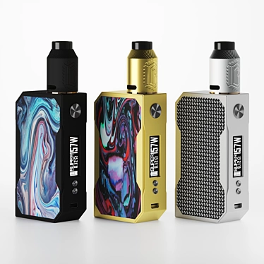 Voopoo Drag 157W + Reload RDA Kit: Ultimate Vape Combo! 3D model image 1 