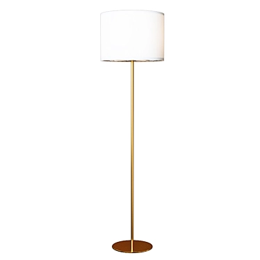 Elegant Floor Lamp: RINGSTA RINGSTA / SKAFTET SKAFTET 3D model image 1 