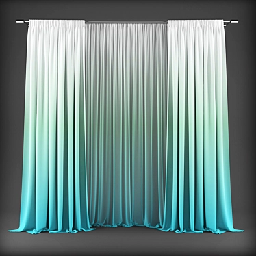 Polyester Curtain Panel - 107288 3D model image 1 