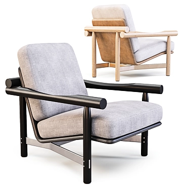 District Eight: Stilt - ArmChair
Streamlined Elegance & Intuitive Comfort 3D model image 1 