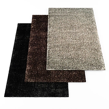 Diverse Collection of 7 Rugs 3D model image 1 