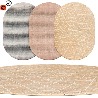 Quality Oval Rugs | 30 3D model image 1 