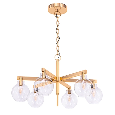 Soul Luxe Modern Chandelier 3D model image 1 