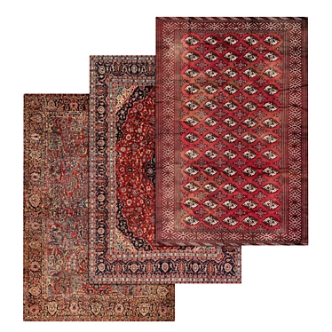 Title: Luxury Collection of 3D Carpets 3D model image 1 