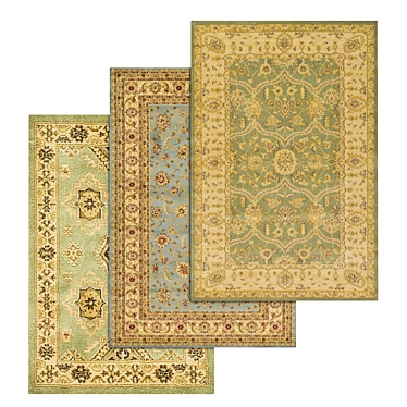 Premium Carpets Collection 3D model image 1 