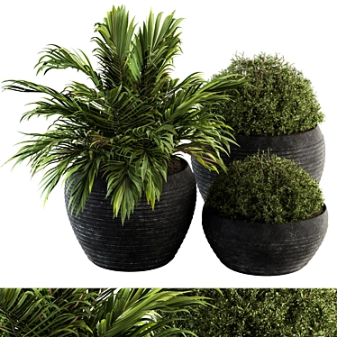 Natural Greenery: Outdoor Plants - Set 104 3D model image 1 