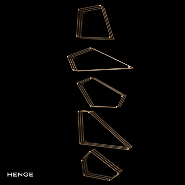 Geometric Bookcase "Tangram" by Henge 3D model image 1 