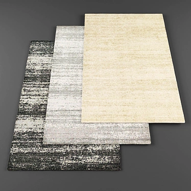 Random Set of 8 Rugs 3D model image 1 