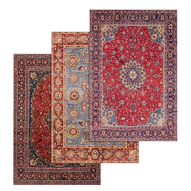 Elegant Carpet Set 1888 3D model image 1 