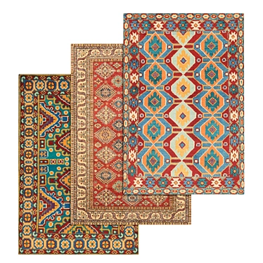 Title: Luxury Carpets Set 1897

Description:
- Set consists of 3 high-quality textured carpets.
- Suitable for close-up 3D model image 1 