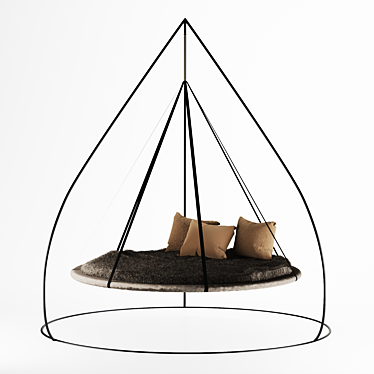 Cozy Oasis Hammock 3D model image 1 