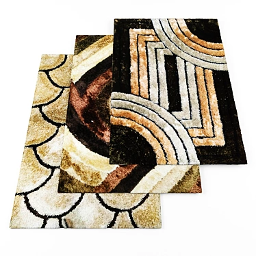 High-Resolution Rugs Bundle 3D model image 1 