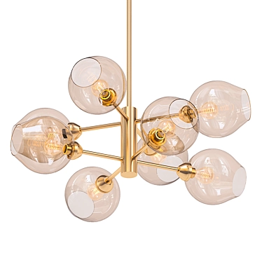 Elegant Marine-C Chandelier 3D model image 1 