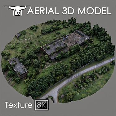 Abandoned Building: High-detail 3D Scan 3D model image 1 