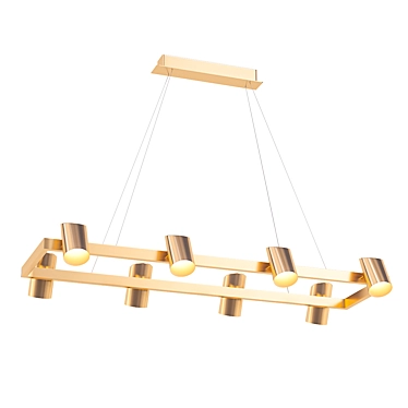 Vele Luce Zoom Pendant Light 3D model image 1 