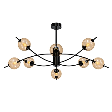 Omnilux Rosolina Ceiling Chandelier 3D model image 1 