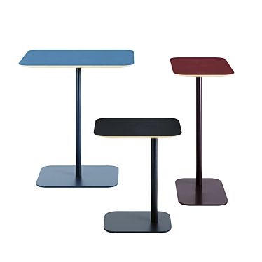 Minimalist MG Series Side Tables - Versatile and Stylish 3D model image 1 