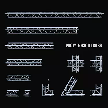 Superior Strength Prolyte H30D Truss 3D model image 1 