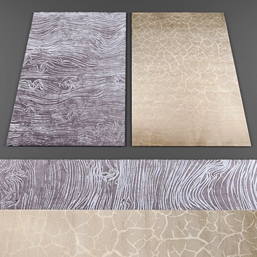 Exquisite Rug Collection: 255 Designs 3D model image 1 