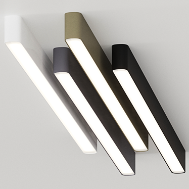 Caleo-A3: German-Made Architectural Lighting Solution 3D model image 1 