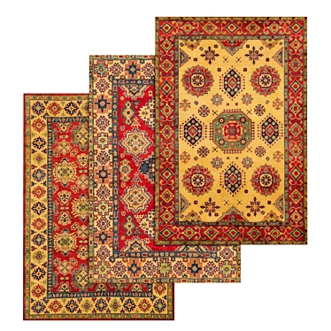 1946 Carpets Set: High Quality Textures for Close and Distant Views 3D model image 1 