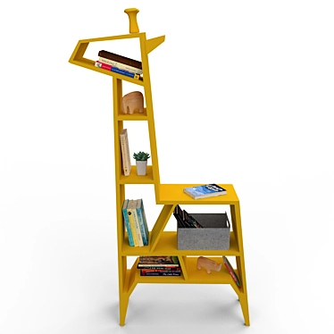 Giraffe Cabinet | Book and Toy Storage Solution 3D model image 1 