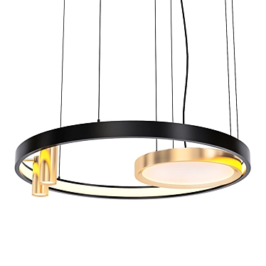 LBS Pendant Light | Modern and Stylish 3D model image 1 