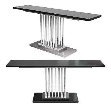 Elegant Henry Bertrand Console 3D model image 1 