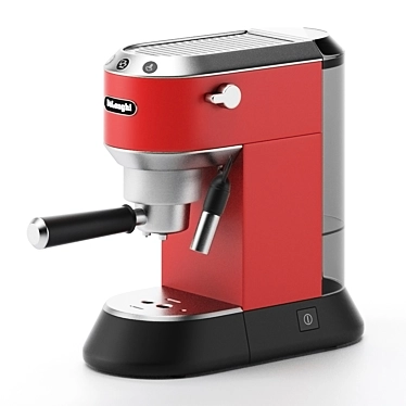  Barista Bliss: Stainless Espresso Machine 3D model image 1 